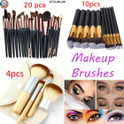 Makeup Brushes Cosmetic Eyebrow Blush Foundation Powder Kit Set PRO Beauty NEW