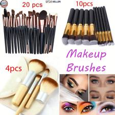 Makeup Brushes Cosmetic Eyebrow Blush Foundation Powder Kit Set PRO Beauty NEW