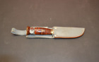Vintage Very Rare Helle Stoa Knife with Original Corkscrew and Sheath