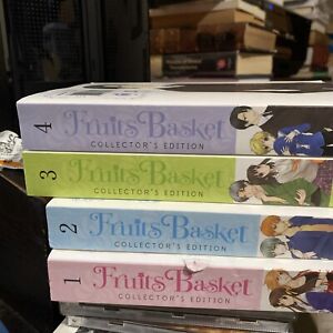 Fruits Basket Manga Collector's Edition Volumes 1-4 Natsuki Takaya