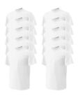 Gildan Adult T-Shirts DryBlend 50/50 cotton/polyester G800 White 10 lot
