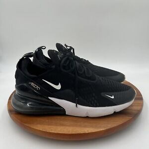 Size 11 | Mens Nike Air Max 270 Sneaker Shoes Black/white AH8050-002 | Pre-owned