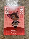 FAUNA 019 Animal Crossing Amiibo Authentic Nintendo Mint Card From Series 1