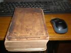 1865 HOLY BIBLE antique CIVIL WAR ERA leather AMERICAN BIBLE SOCIETY Testaments