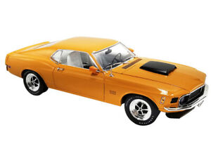 Acme 1:18th 1970 Ford Mustang Boss 429  Grabber Orange w/White Interior