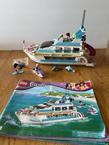 LEGO Friends Dolphin Cruiser 41015 Incomplete Missing Parts In Description