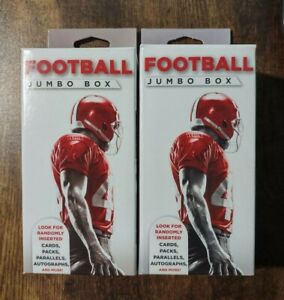 2021 FairField Football Jumbo Box Look for Cards Packs Parallels Autographs (x2)