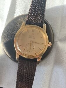 1952 Vintage Omega Seamaster Automatic Bumper 2576-24 Cal 344 Working Order