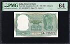 India 5 FIVE Rupees P35b 1964 PMG64 Choice UNC Banknote RESERVE BANK OF INDIA