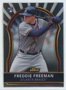 New Listing2011 Topps Finest Freddie Freeman Rookie Atlanta Braves #72 C07