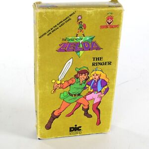 The Legend of Zelda THE RINGER Pre-owned VHS tape w/case Mario Bros. Super Show