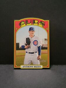 2021 Topps Heritage 1972 Mini Die-Cuts Anthony Rizzo #72DC-16