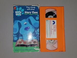 Nick Jr Blues Clues Story Time VHS