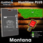 Garmin HuntView PLUS MONTANA Map - MicroSD Birdseye Satellite Imagery 24K Hunt