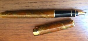 PARKER SONNET CHINESE LACQUER VISION ROLLERBALL, RARE AMBER SWIRL COLOR, MINT