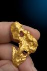 Unique Triangular Australian Natural Gold Nugget - 25.54 grams