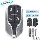 Replacement for 2014 2015 2016 2017 2018 Maserati Ghibli Key Fob Remote Shell (For: Maserati)