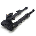 V9 Adjustable Rifle Bipod 7.5''-9''QD Tactical Picatinny Rail Flat Shoot Hunting