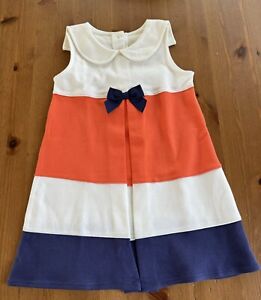 Gymboree Girls 4T Multicolor Striped Dress 2016 NWT Vintage