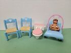 fisher price loving family dollhouse lot Chairs Toilet Baby Rocker