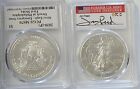 2020-(P) $1 Silver Eagle PCGS MS70 Emergency Issue First Strike Jim Peed Sig.