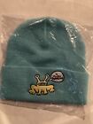 Supreme X Daniel Johnston “How Are You” Beanie Teal NIB Excellent NYC