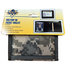 Raine Inc US Military Digital Camo Pattern ID/Pocket Wallet Tri-fold 25WWC-New