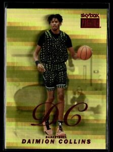 2023 Skybox Metal Universe Star Rubies Daimion Collins 17/50 #RS-34