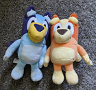 Bluey - Bluey and Bingo - Lot of 2 Plush Stuffed Animals - Good Condition