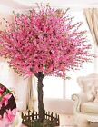 Gorgeous Artificial Cherry Blossom Trees Pink Fake Sakura Flower Indoor Outdoor