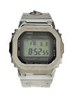 CASIO G-SHOCK GMW-B5000D-1JF Silver Stainless Steel Solar Digital Watch