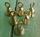 Lot of 6 Brass Bells 1 1/2