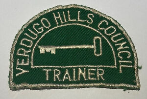 Verdugo Hills Council Trainer Patch   Boy Scout  XJ0