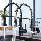 Sensor Touch on Kitchen Faucet Pull Down sprayer Single Handle Sink Mixer Taps