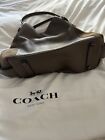 COACH NWT  Edie Bag Shoulder Olive Purse  Buffalo Embossed Leather Suede 57647