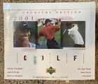 2001 Upper Deck Golf Factory Sealed RETAIL BOX POSSIBLE Tiger Woods Rookie,Etc.