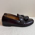 Cole Haan Air Dress Shoes Tassel Loafers Burgundy Leather Men’s Sz 12