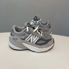 NEW BALANCE 990 v6 Grey Silver Baby Toddler Shoes IC990GL6 Size 5.5