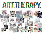 Stress Relieving Art Therapy Adult Colouring Books Collection