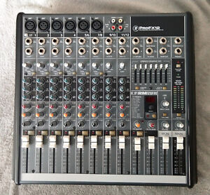 Mackie PROFX12 12 Channel Mic/Line Mixer with USB 3 Band EQ and 32 bit processor