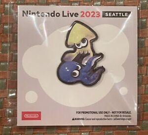 Nintendo Live 2023 Seattle Splatoon Pin