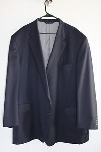 NAVY-BLUE COPPLEY 100% WOOL BOCELLI JORDAN SPORT COAT  60L blazer / suit jacket