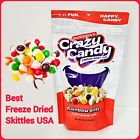 Freeze Dried Skittlez Crazy Candy Rainbow LARGE NEW Super Dry Candies USA