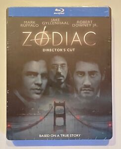 Zodiac - Steelbook (Blu-ray, 2013, 2 Disc, Director’s Cut) NEW and SEALED