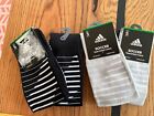 Adidas Team Speed II socks, 4 Pair, Gray And Black Size S