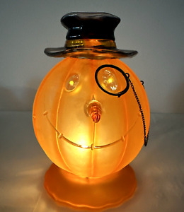 New ListingVintage Halloween Light-Up Pumpkin Jack-O-Lantern Flashing Eyes Makes Sounds 8