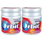 Orbit Mixed Fruit Chewing Gum Pot Jar 132g (2 X 66 g) free shipping