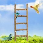 Bird Ladder Toy Natural Pepper Wood Parrot Ladder 5-Step Bird Climbing Toys B...