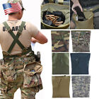 Military Tactical MOLLE Large Dump Pouch Magazine Drop Pouch Utility Waist Bag