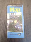 CTA Chicago Transit Authority Route Map August 2000